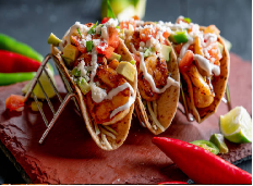 SALMON TACOS